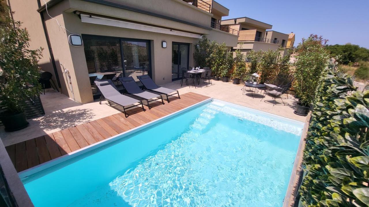 Villa Moderne De Standing Avec Piscine Privee A 400M De La Plage - 4 Chambres Conca Exterior foto