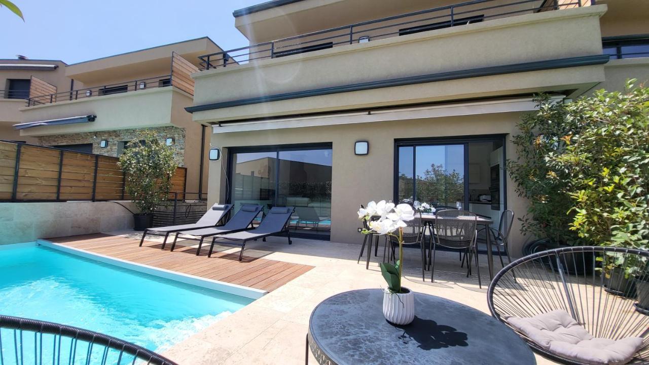 Villa Moderne De Standing Avec Piscine Privee A 400M De La Plage - 4 Chambres Conca Exterior foto