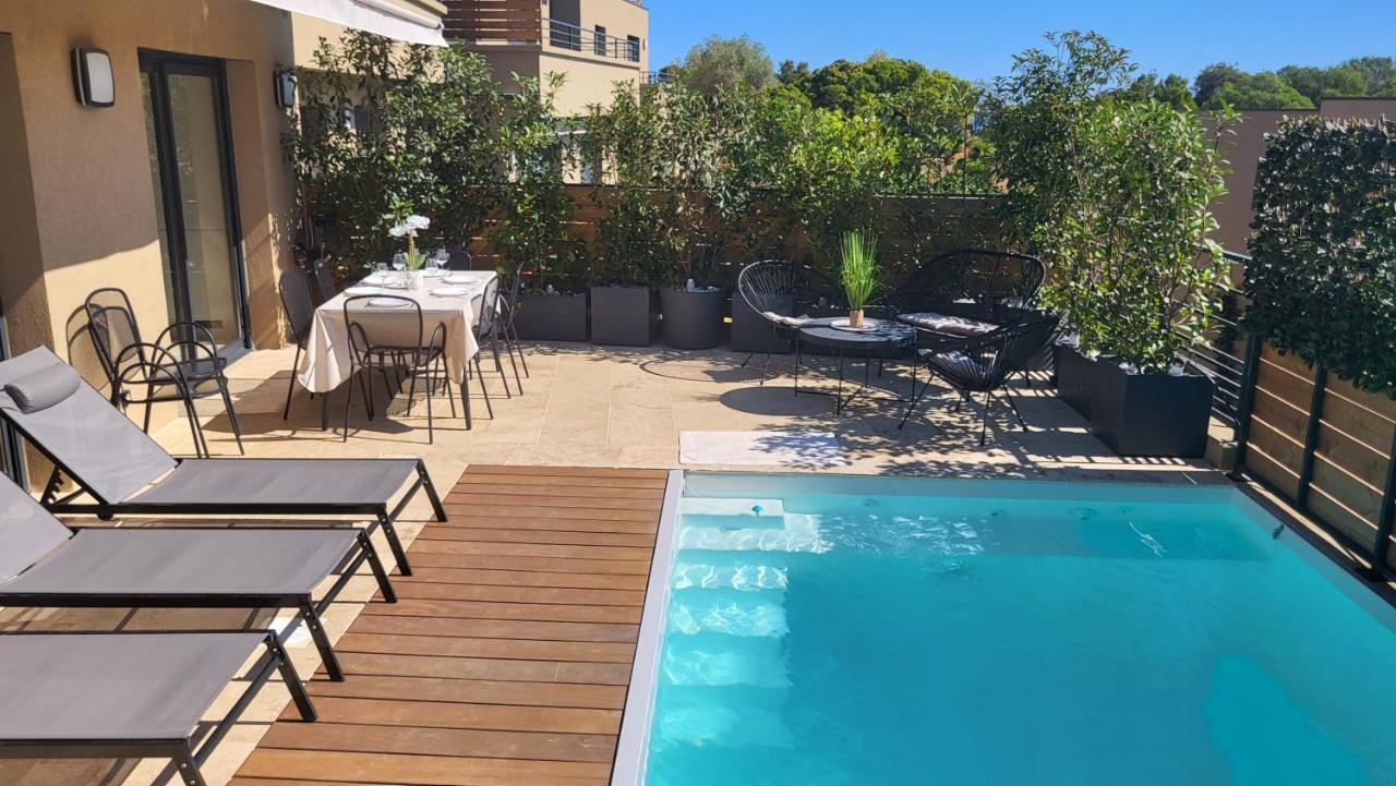 Villa Moderne De Standing Avec Piscine Privee A 400M De La Plage - 4 Chambres Conca Exterior foto