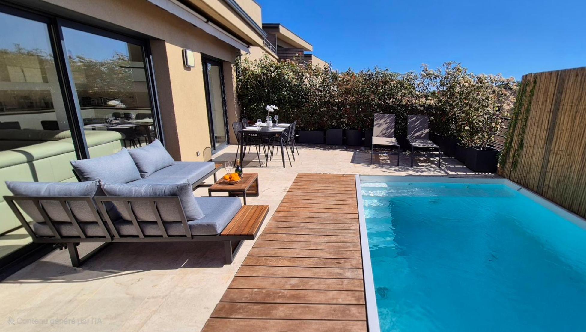 Villa Moderne De Standing Avec Piscine Privee A 400M De La Plage - 4 Chambres Conca Exterior foto